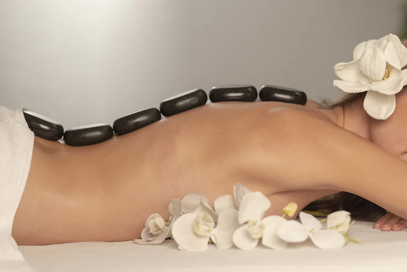 Calm body massage bed setup for deep relaxation in Gachibowli