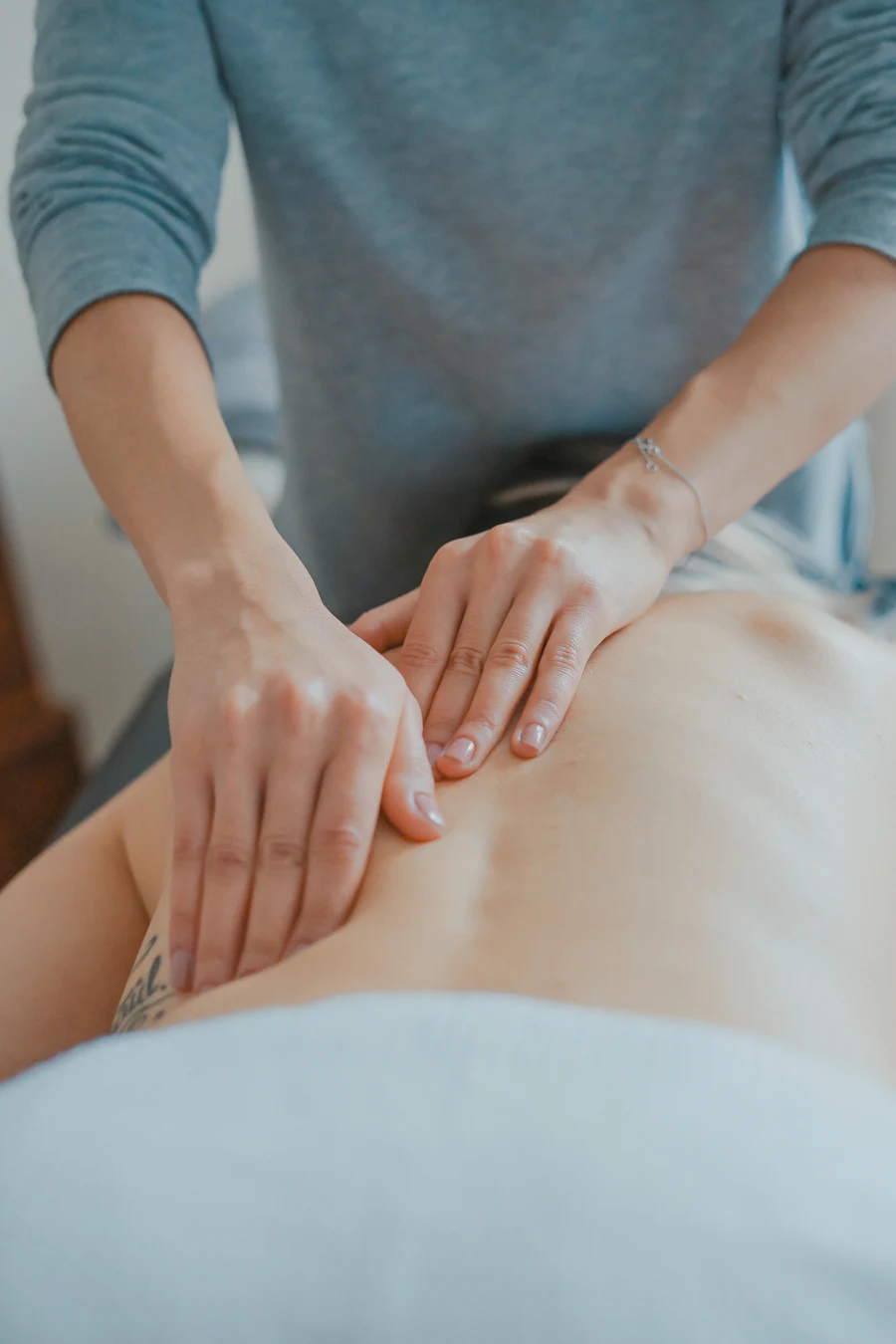 Luxury Swedish massage room in Gachibowli at Zoyo Luxury Spa