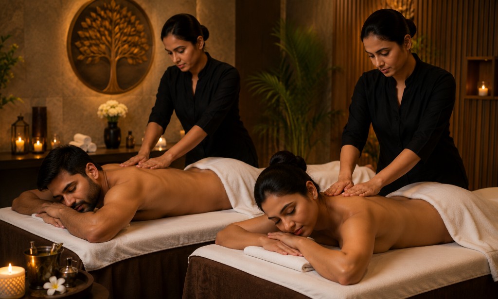 Couple Massage at Zoyo Luxury Spa Gachibowli