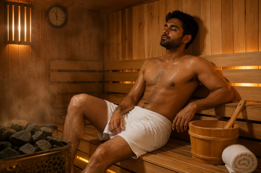 Sauna Bath at Zoyo Luxury Spa Gachibowli