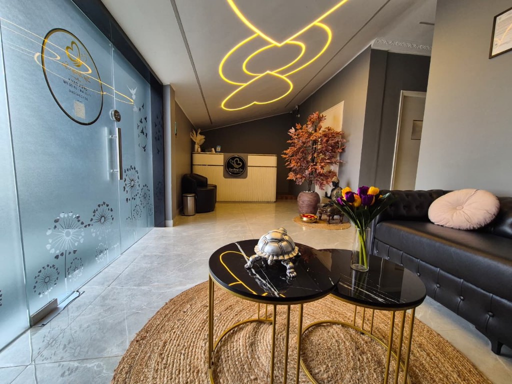 Zoyo Luxury Spa reception in Gachibowli Hyderabad